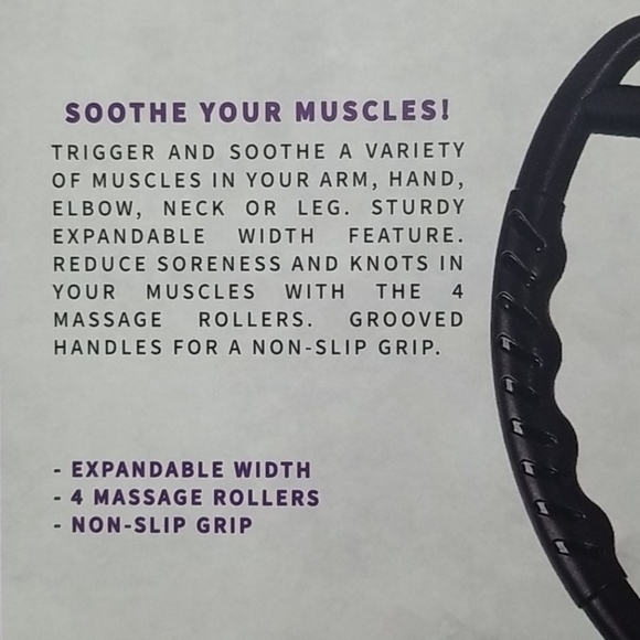 Trigger Point Muscle Roller - Gray - Picture 3 of 4